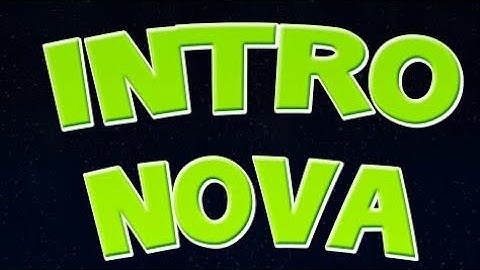 🔰NOVA INTRO DO CANAL🔰