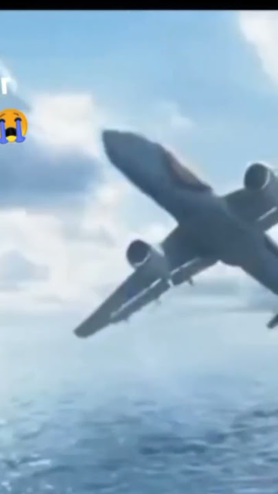 pesawat Korea jatuh di laut