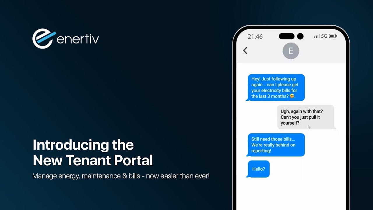 Enertiv's Revamped Tenant Portal