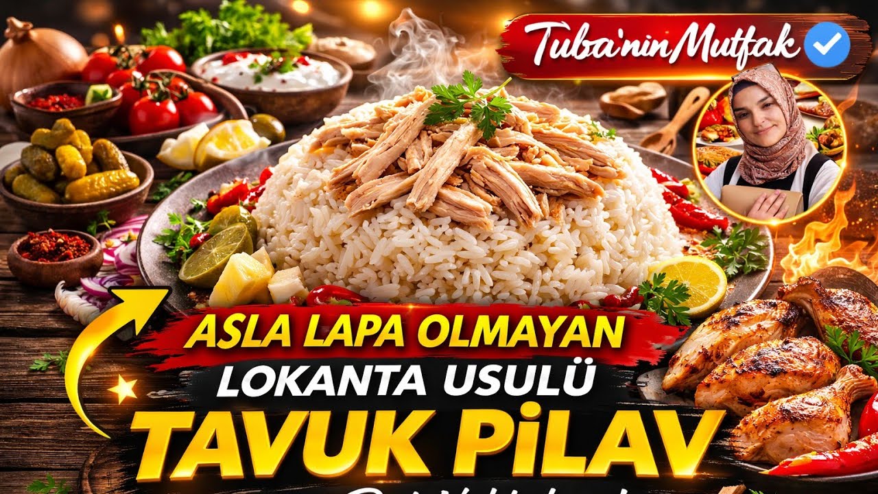 Asla Lapa Olmayan Lokanta Usulü Tavuk Pilav Tarifi 😋🥰♥️ #pilavtarifi 