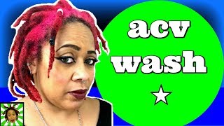 ACV Wash for Dreadlocks | PART 1: Deep Clean