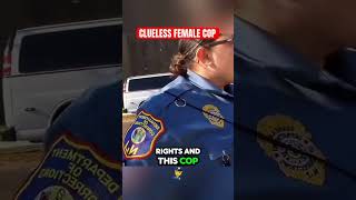 Clueless Rookie Female Corrupt Cop Gets Owned 😧 #cops #crime #policebodycam #police #copsoftiktok