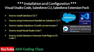 How to Setup Salesforce CLI and VS Code Step By Step 2023