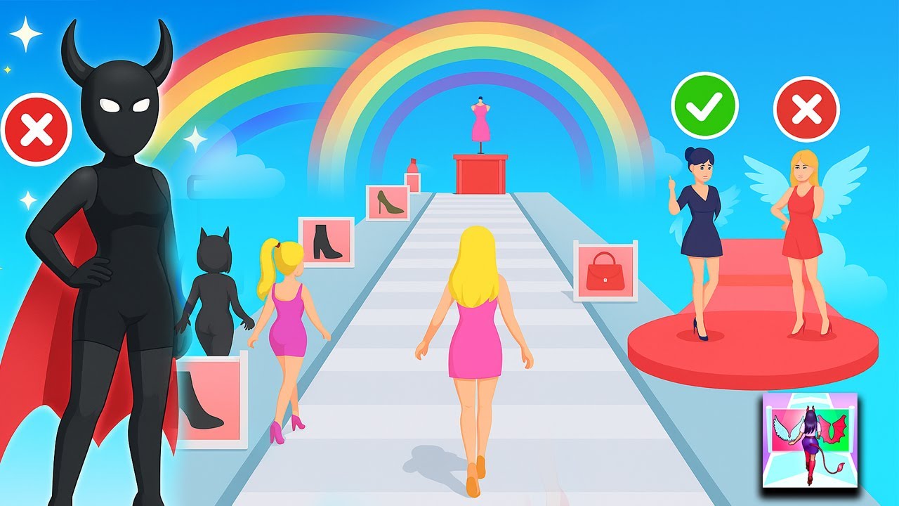 Queens Race: Story of Heart 👑💖 | Fashion Runway Challenge!