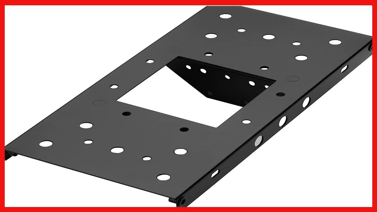 ARCHITECTURAL MAILBOXES 4x4 Steel 7540B 10 Mailbox Adapter Plate
