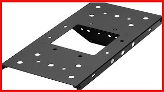ARCHITECTURAL MAILBOXES 4x4 Steel 7540B 10 Mailbox Adapter Plate