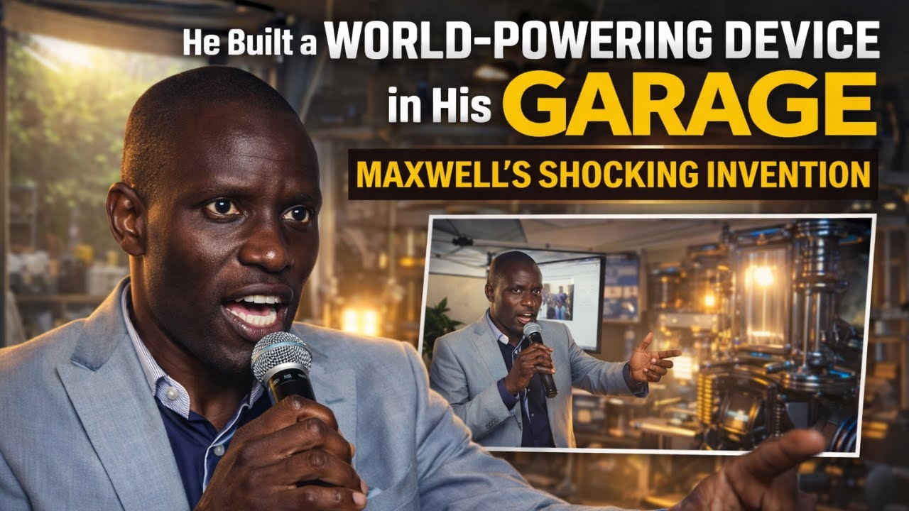 He Built a World-Powering Device in His Garage – Maxwell’s Shocking Invention