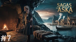 #7 Sagas of Aska | Autumn Whispers and Winter Warnings ❄️🐻 | Viking Survival 2025 playthrough