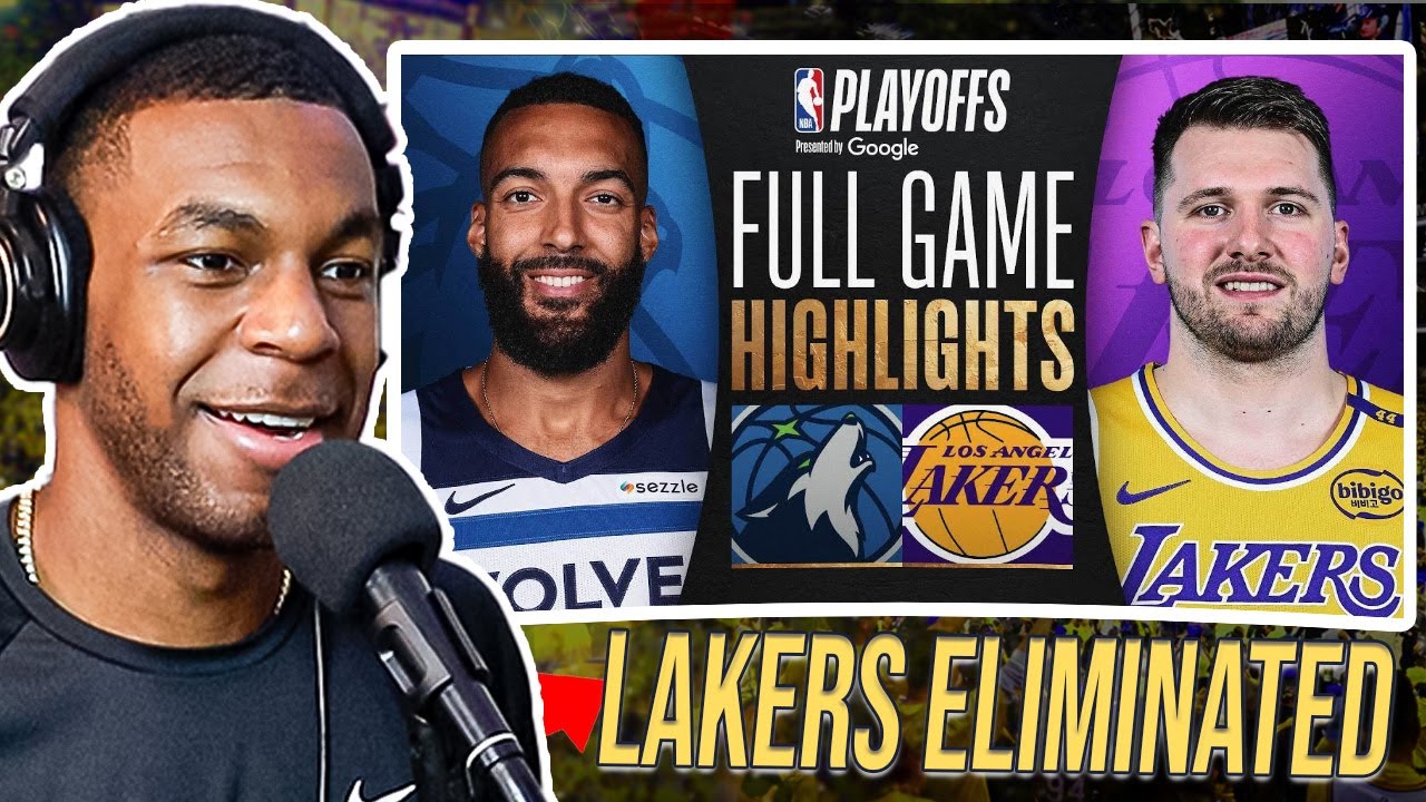 Pro Basketball Player Reacts To LAKERS VS TIMBERWOLVES GAME 5 | LAKERS ...
