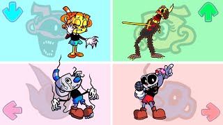 Fnf Character Test Gameplay Vs Playground Mod Threefolding Knockout Cuphead Cuphead Exe