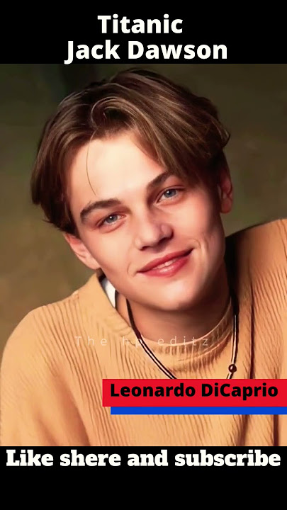 Leonardo DiCaprio's Age Transformation | Titanic Actor #shorts #howtheychanged  #transformationvideo
