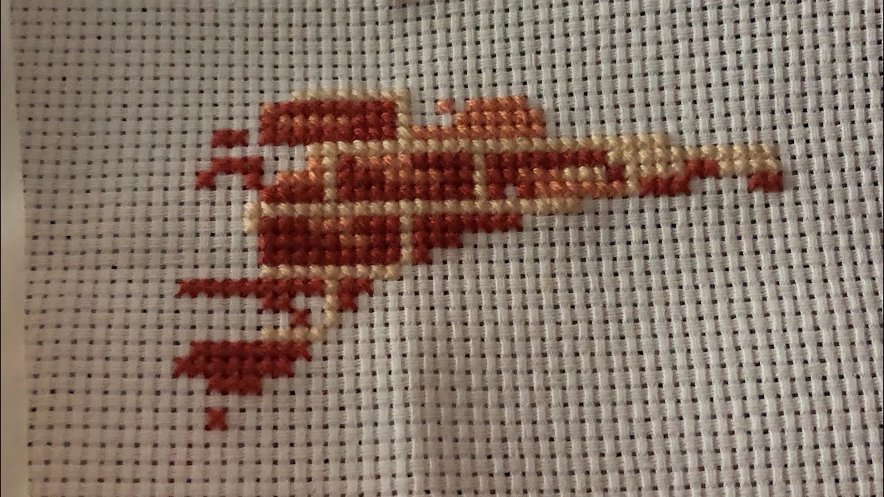 joy-sunday-counted-cross-stitch-outside-the-house-new-start-youtube