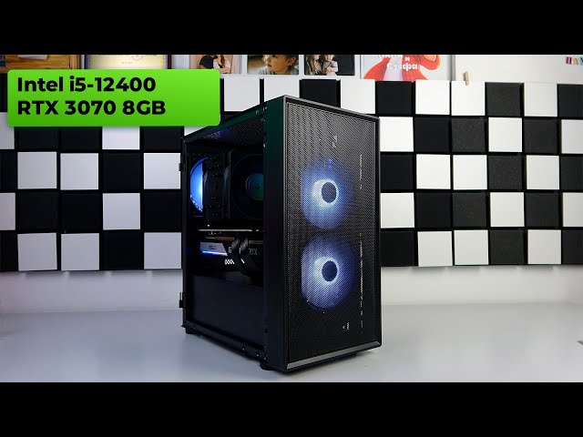 i5-12400 + RTX 3070 👽Buil a Optimal MicroATX Gaming Setup + Test