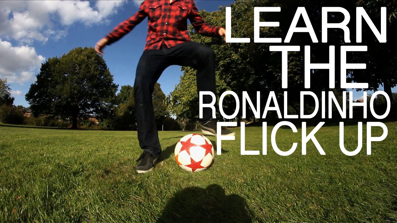 How To Do The Ronaldinho Flick Up | Freestyle Football Training | Palle