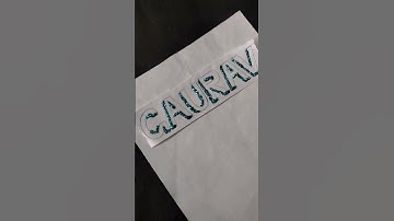 Viral Magical Calligraphy 😱 | Name Art |  #nameart  #short#calligraphyloverwithcalligraphypen.