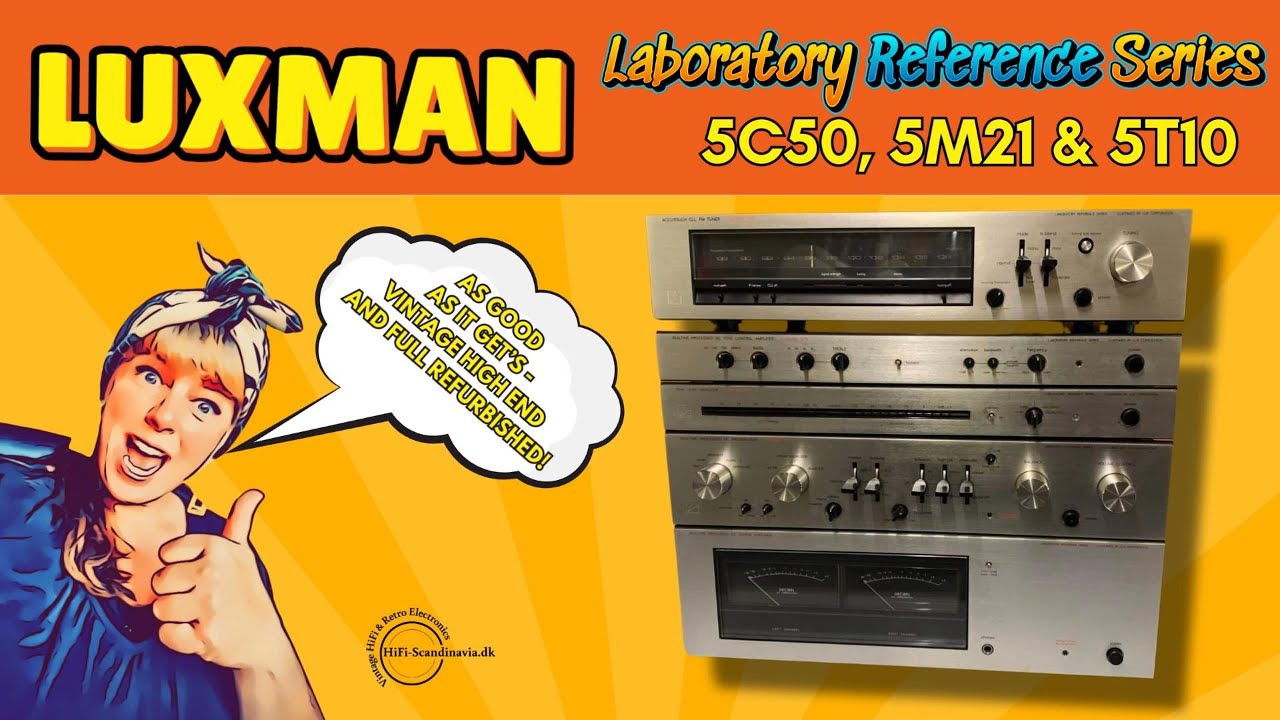 LUXMAN 5M21 Luxman 5M21 Laboratory Reference DC Power Amplifier in