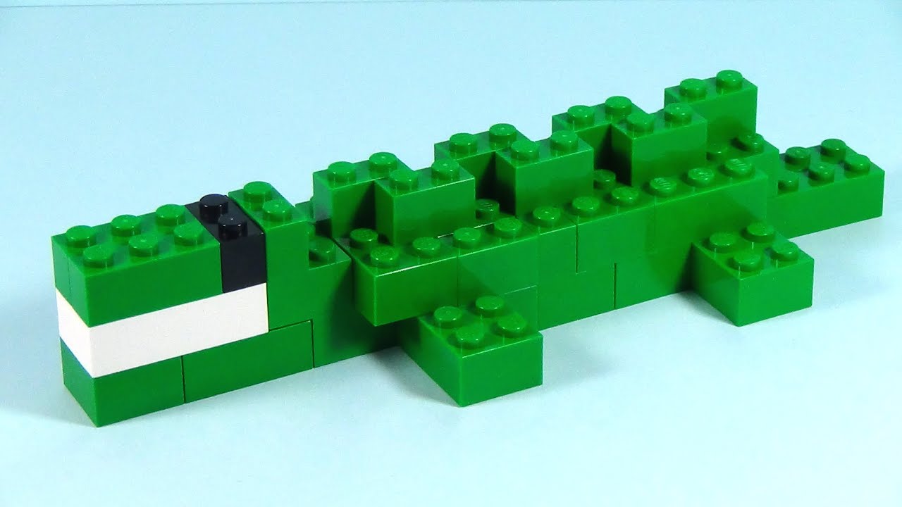 How To Build Lego ALLIGATOR - 6177 LEGO 