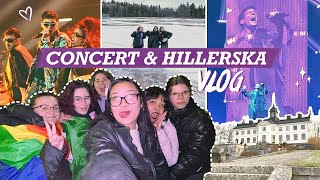 Omar Rudberg CONCERT VLOG + trip to HILLERSKA (Young Royals set!)
