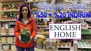 English Home Büyük İndirim | English Home Yazlık Yeni Ürünler | English Home Çeyiz Alışverişi