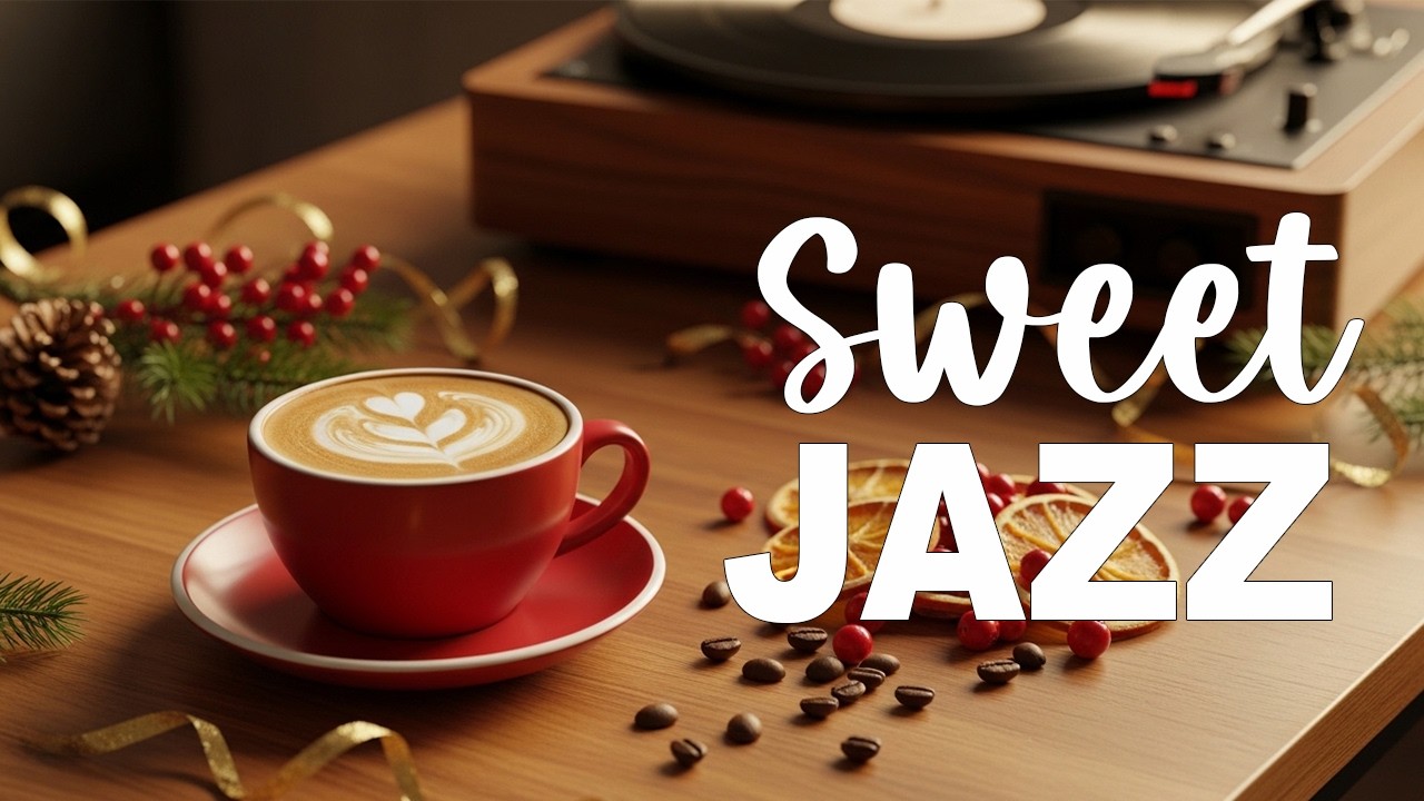 Sweet Jazz 🎧 Coffee Shop Ambiance & Sweet Bossa Nova Piano Music for Relaxing & Studying.