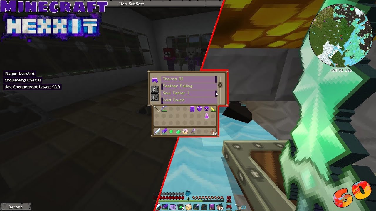 Minecraft Hexxit [Ungeschnitten] #60 Scalerüstung auf Soul Tether ...