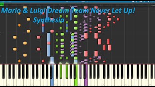 Mario & Luigi Dream Team Never Let Up! Synthesia