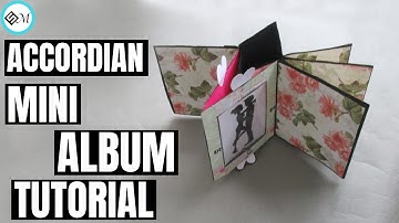 Accordian Mini Album | Full Tutorial By Sugi Majhi