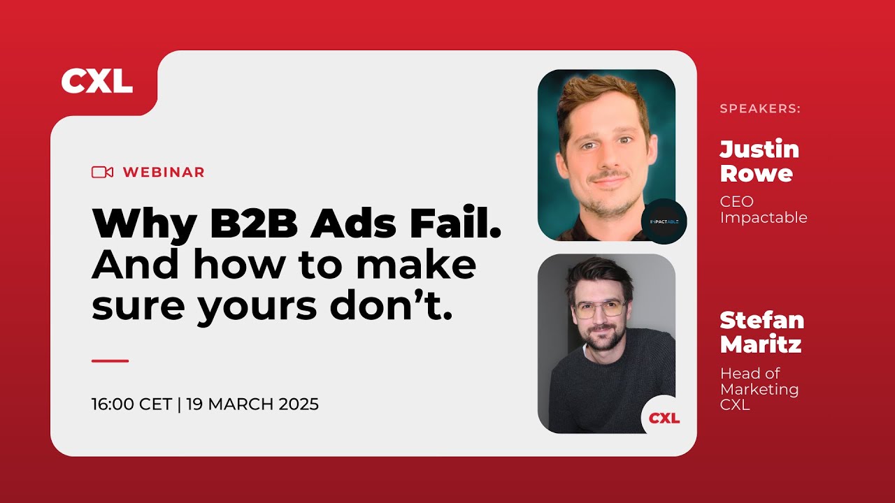 Why B2B ads campaigns fail and how to make sure yours don't - YouTube