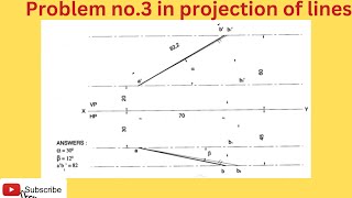 Problem 3 from Projection of lines in sketch