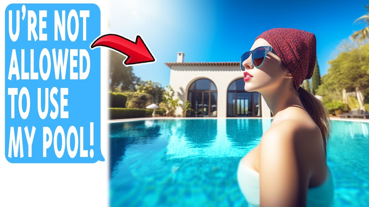 Karen Next Door Claims My Pool Is HERS, Wants Me Arrested For Swimming ...