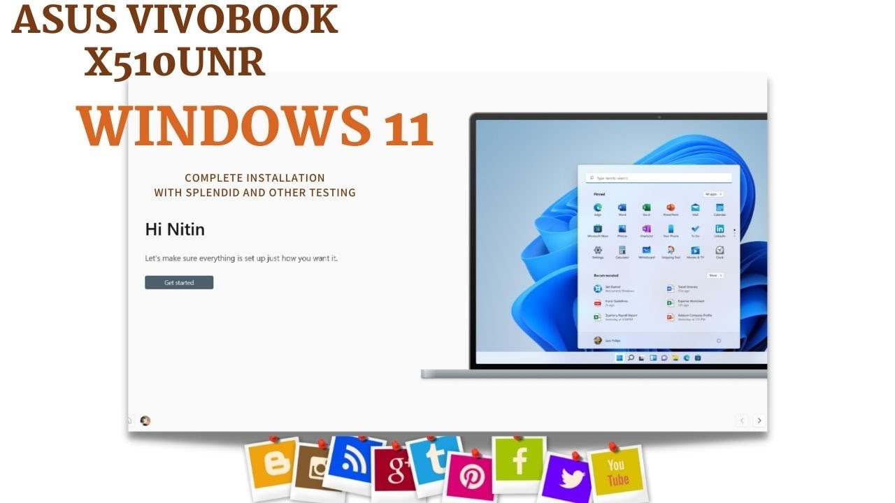 COMPLETE INSTALLATION PROCESS OF WINDOWS 11 IN ASUS VIVOBOOK X510UNR