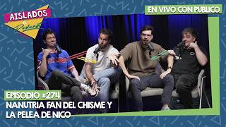 EN VIVO: NANUTRIA FAN del CHISME y la PELEA de NICO