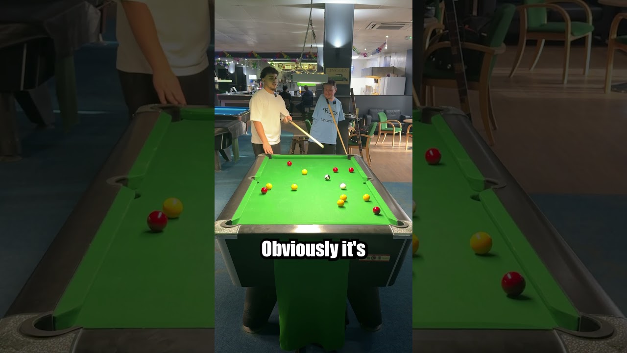 Image of video the CAN I BREAK AND DISH WITH A POOL PLAYER WHO HAS NO ARMS ?? 11