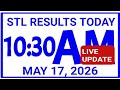 Stl results today 10:30am draw May 17, 2026 stl swer3 swer4 pares pcso stl