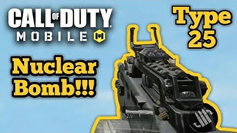 Nuking with every gun - EP-2-Type25! Call of duty Mobile