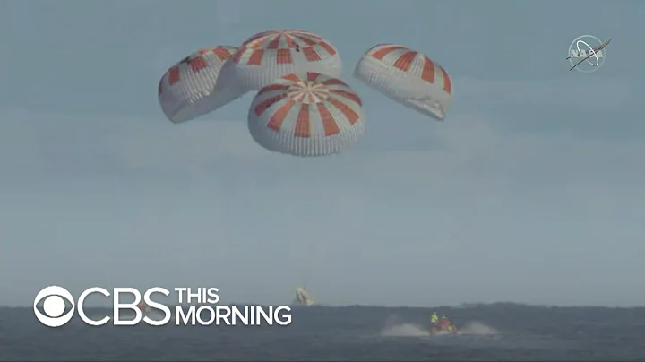 SpaceX's Crew Dragon capsule successfully splashes down