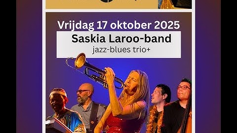 🎬 Saskia Laroo Band – Set 1, Live at ’t Brakenkerkje Obdam (Oct 17 2025)