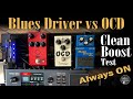 Always ON OVERDRIVE Boss BD-2 vs OCD as CLEAN BOOST - Nux MG30 External Pedals Send Return
