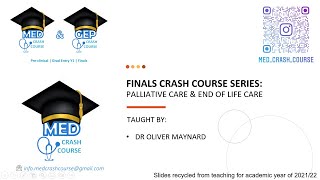 2223 Finals Crash Course Series Palliative Care