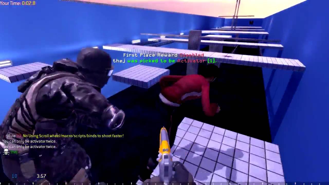 CoD4 Deathrun: Speedrun Raid Pool