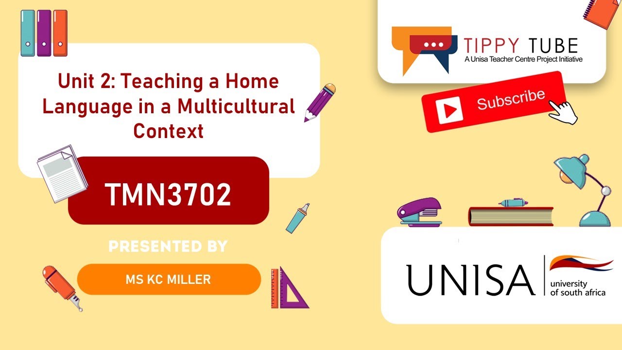 TMN3702: Learning Unit 2 - Teaching a HL in a Multicultural Context by ...