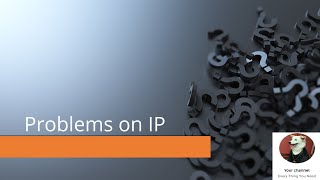 Problems on IP - IP Addressing Part-3 - DNP(Data Network and Protocols)