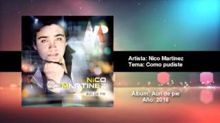 Video thumbnail of "Nico Martinez - Como Pudiste"