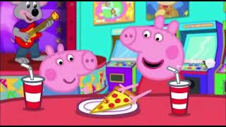 Sora 2 AI: Peppa Pig goes to Chuck E Cheese and Gets Grounded