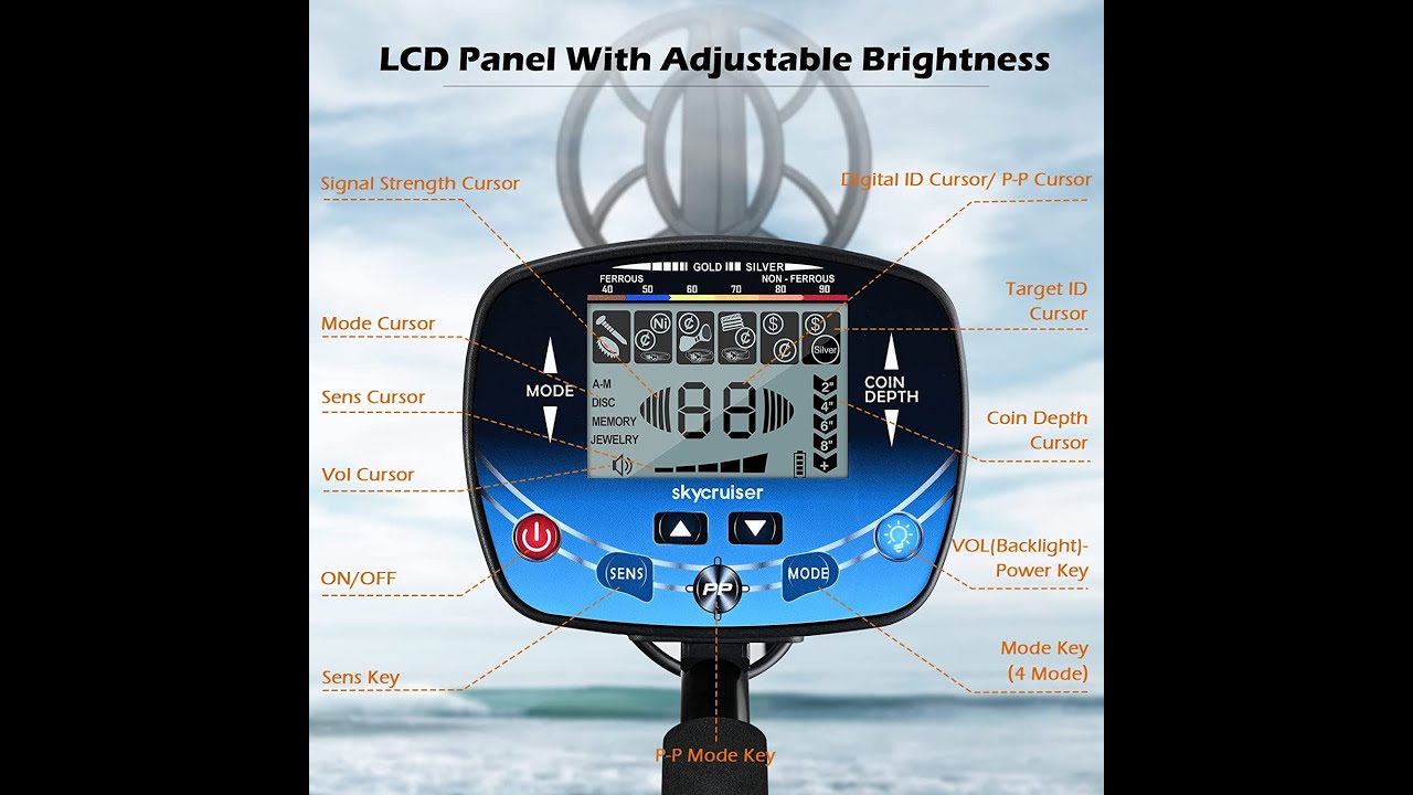 Skycruiser TX 910 Metal Detector Unboxing Review Part One YouTube