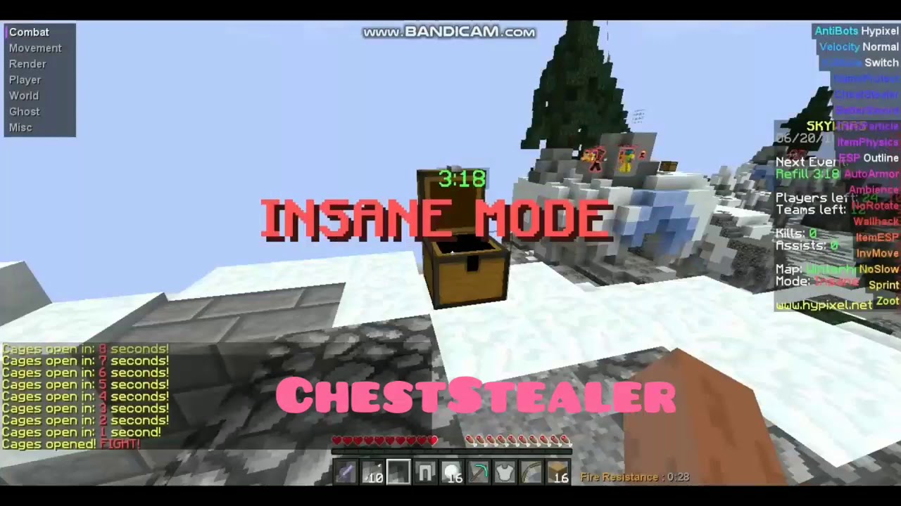 [LetsHack #1] Flux b13 | Hacked of Hypixel 2018-2019