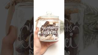 24 Days of DIY - DAY 23 Easy last minute cookie jar gift