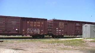 Rosemont IL - Wisconsin Central Mainline SD45's F45's from May 2000 Chicago