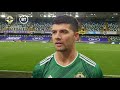 Jordan Jones reflects on a disappointing night back in Belfast