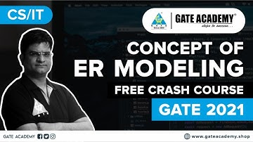 Concept of ER Modeling | Free Crash Course | By Yadunath Pathak Sir | CS/IT | GATE 2021